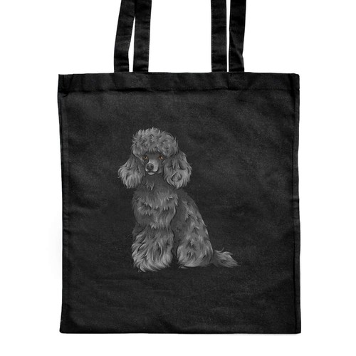 Black toy poodle classic - 'black, poodle'