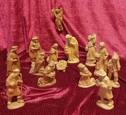 Krippenfiguren tannenkrippe - krippenfiguren, "tannenkrippe"