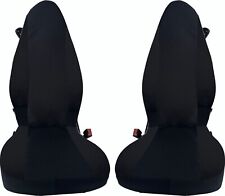 Autositzbezüge Smart For Two Baumwolle Schwarz 100% Made in Italy
