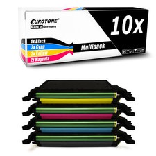 10x Patrone f�r Samsung CLX-6250-FX CLP-670-N CLP-670-ND CLX-6220-FX CLP-620-ND