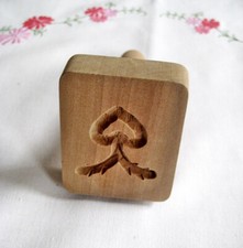 schöne alte Butterform - Buttermodel - Butterstempel - Vintage