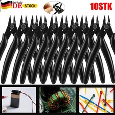 10Stk Seitenschneider Klein Mini Elektronik Zange Elektronikzange Mikroschere DE