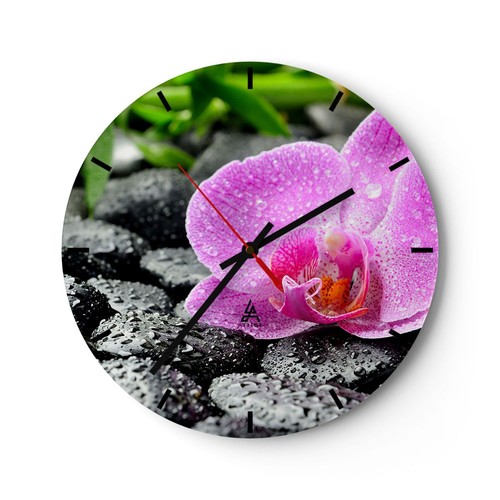 Modern wanduhr 30x30cm analog - 30x30cm,