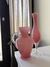 Vintage Opalina Glas Krug und