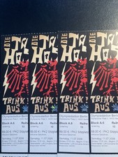 4 (2x2) Tickets  Die Toten