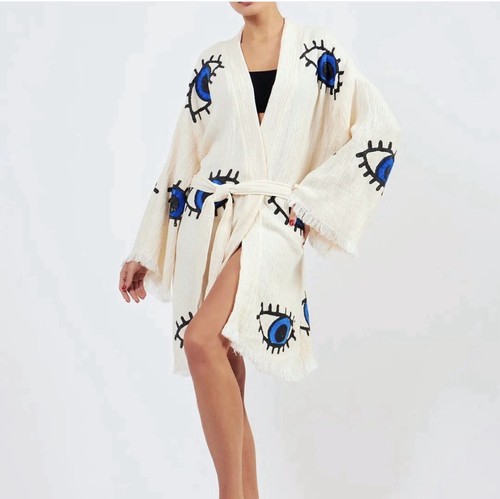 Boho kimono 100 baumwolle - baumwolle, –