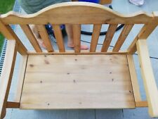 Massivholz 100cm Truhenbank, "Preissturz" 2.Bank auf Anfrage. Preis anfragen!