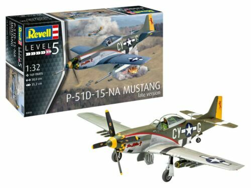 Revell mustang p 51d - d,