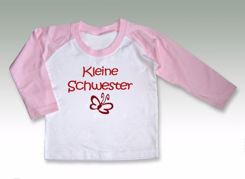 Baby shirt kleine schwester - la,