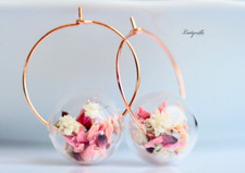 Ohrringe rosen rosegold - ohrringe,