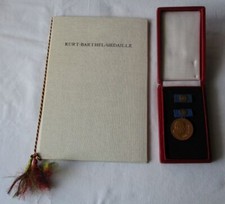 DDR Kurt-Barthel-Medaille im