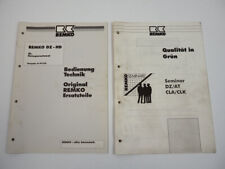 Remko DZ 20 25 40 80 HD Öl Heizsparautomat Bedienungsanleitung Ersatzteilliste