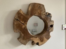 40cm Echt Baumscheibe Holz
