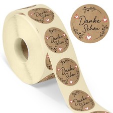 Dankeschön Aufkleber 500 St