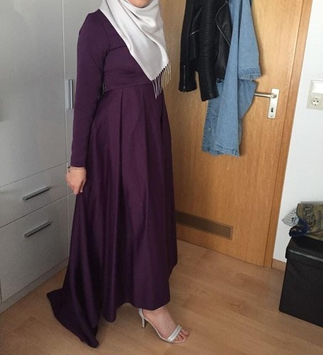Abendkleid lang lila - abendkleid,