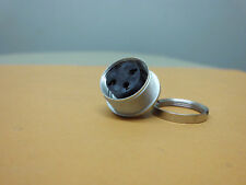 10 x 3pol. Rundsteckverbinder - Rückseitenmontage - KGR 30 - Lötvers. - Platinen