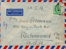 Berlin 56 auf Brief als