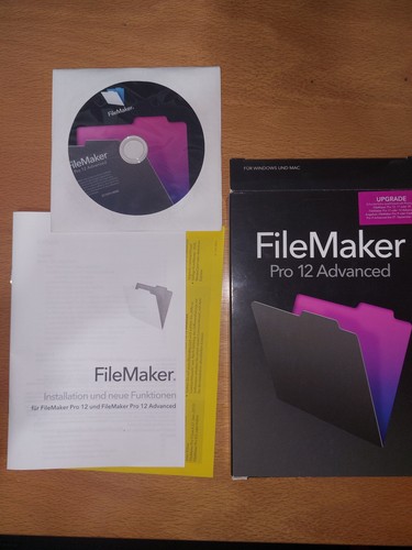 Filemaker pro advanced - pro, 12