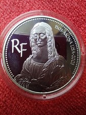 ? 500 Jahre Mona Lisa ?  Leonardo da Vinci  1,5€ Frankreich Euro Silbermünze 
