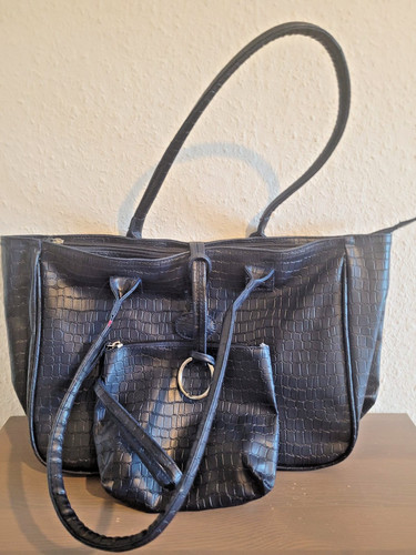 Damen handtasche dunkelblau - damen,