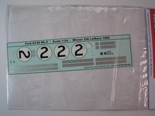 Decals 1:24 Ford GT40  von