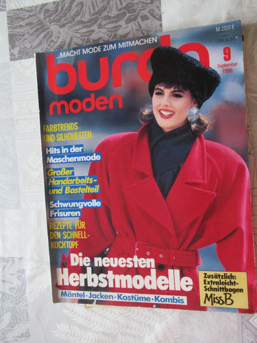 Burda moden heft 1986 mit - moden, 10/1986