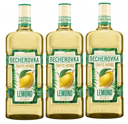 Flaschen becherovka lemond a - 3,