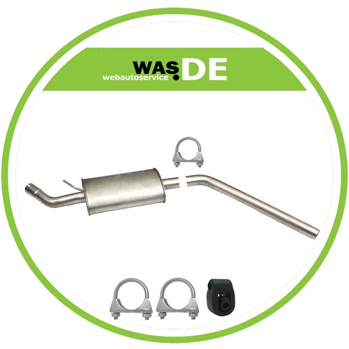Auspuff mittelschalldämpfer - auspuff,