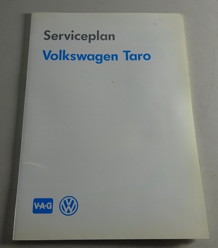 Scheckheft serviceheft vw - /,