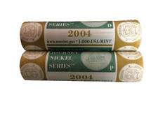 US Mint Rolls 2004 P&D