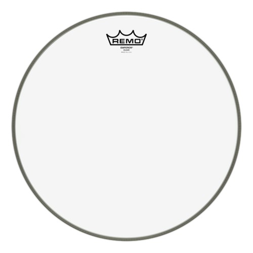 Remo emperor clear tom - clear, 12",