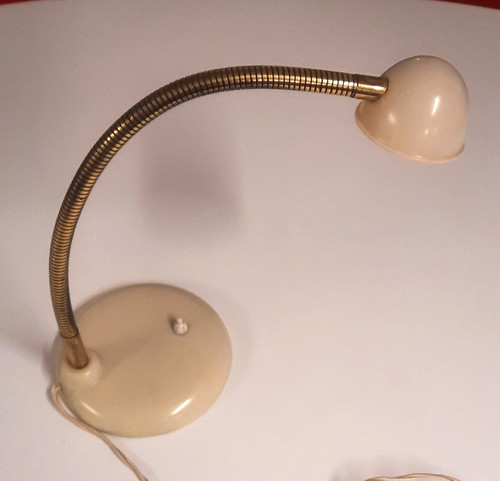 Alte schreibtischlampe mit - alte,