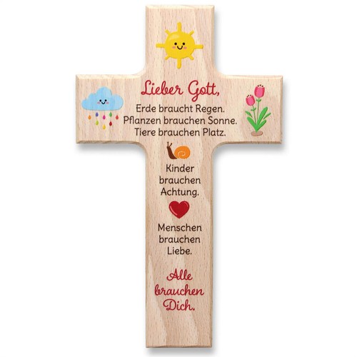 Kleines holzkreuz aus - kleines,