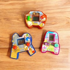 3x Sega Sonic the Hedgehog Retro LCD Games Spiele Handheld McDonald's Rar selten