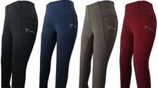 Damen reitleggings silikon - damen,