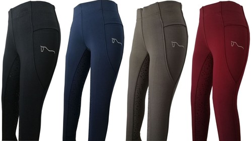 Damen reitleggings silikon - damen,