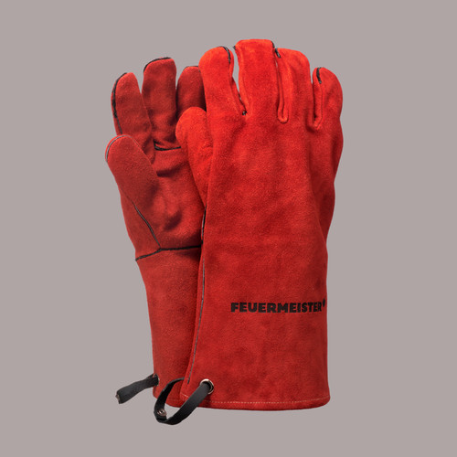 Grillhandschuhe aus spaltleder - grillhandschuhe,