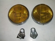 gebr. Bosch Knick Nebel Scheinwerfer gelb Chrom W108 W111 W113 W115 121 Oldtimer