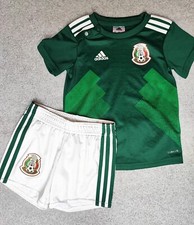 Adidas Fußball Trikot & Shorts  2018 World Cup Mexiko,  Gr. 86  neu