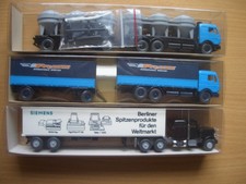 3x Wiking LKW "Silo LKW, US