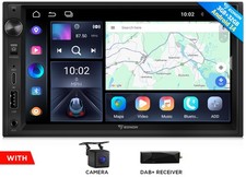 DAB+ 7" Doppel 2 DIN Android 14 Auto Autoradio Bluetooth Navigation Navi CarPlay