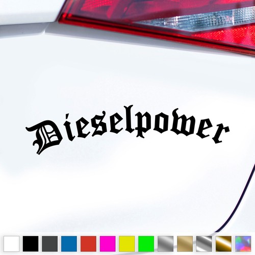 Diesel power sticker - , truck