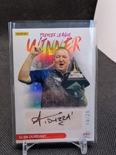Glen Durrant Premier League Winner Auto /25 2025 PDC Panini