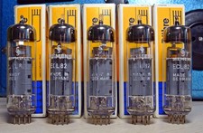 Konvolut 5x Röhre ECL82 Telefunken (Siemens gelabelt) diamond ungebraucht / NOS