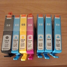 7x Original HP 364