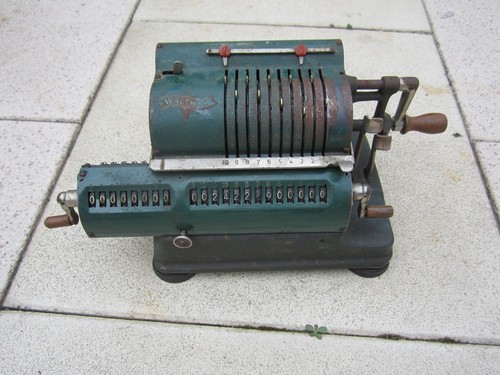 Rechenmaschine walther - rechenmaschine,