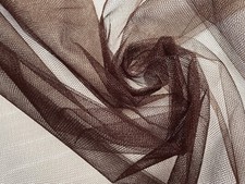 Kleid Tutu Rock Netzstoff Nylon Netz Braut Material Tüll 57" breit - braun