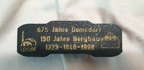 Braunkohle briketts deko - braunkohle,