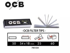OCB Filter Tips Schwarz Black