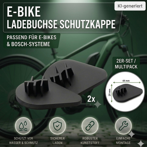 Ladebuchse abdeckung plug - 2x,